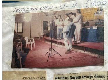 2004 photograph from the National Under-18 Chess Championship
