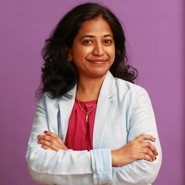 Portrait of Nayana Kadiyala — customer success leader, FIDE chess instructor, and life coach
